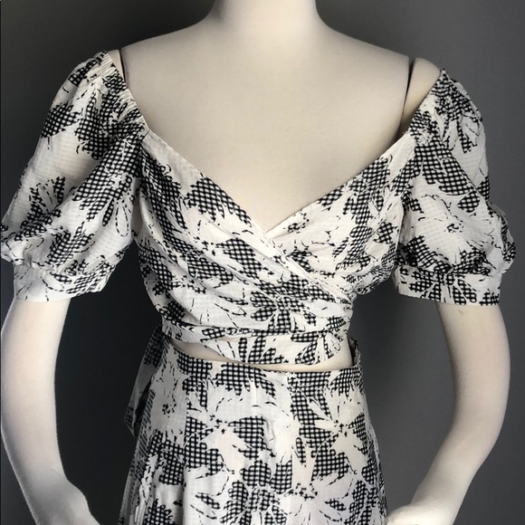 NWOT Free People print two piece pant set - Picture 2 of 8